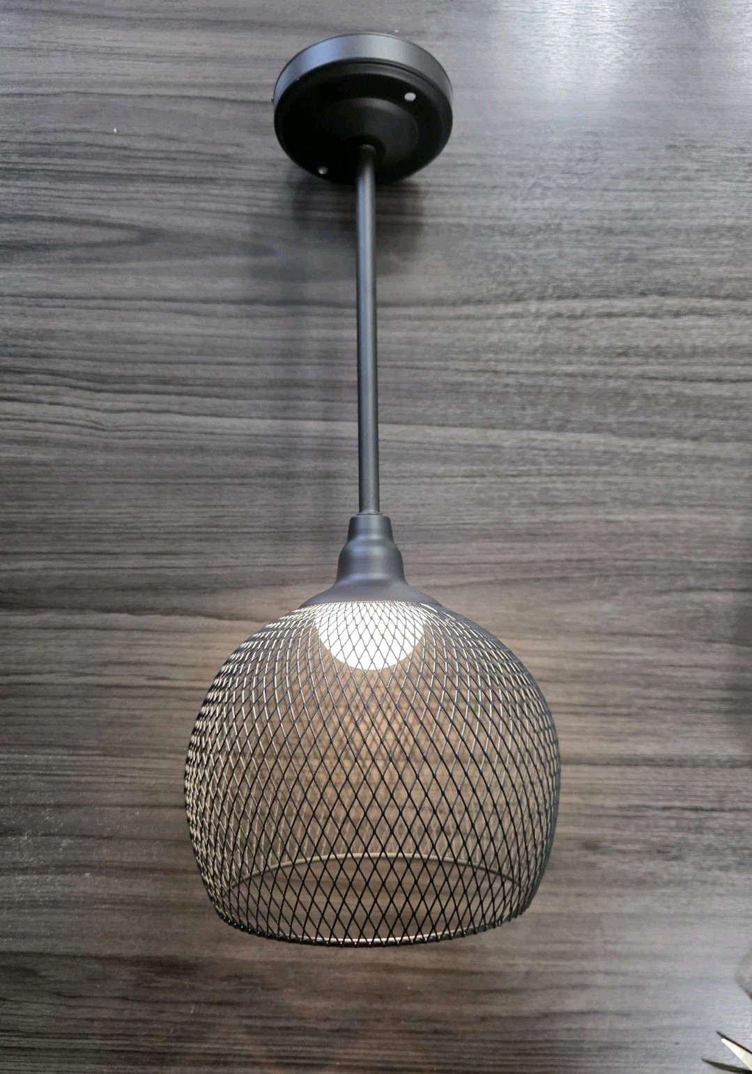 RV Pendant Light-12 volt- Black