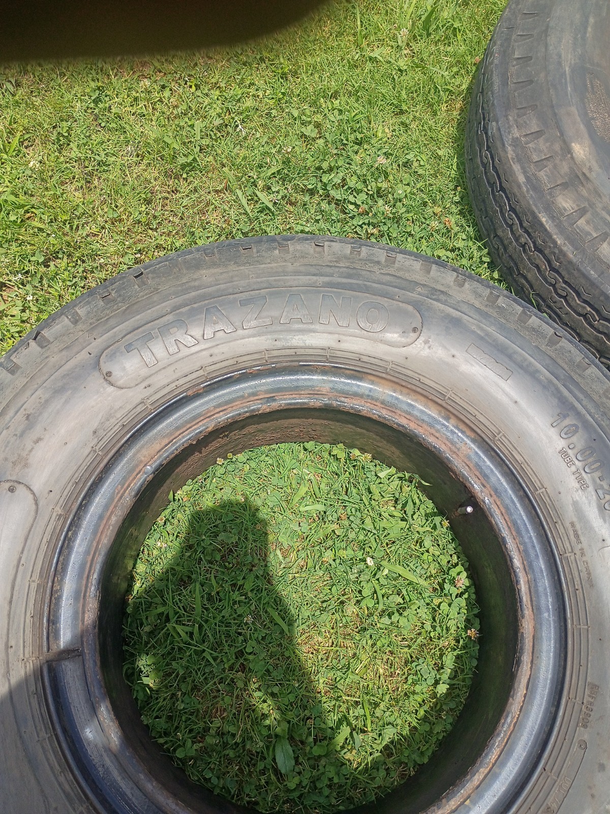 10.00-20 Split Rim Tubed Tractor Trailer Tires