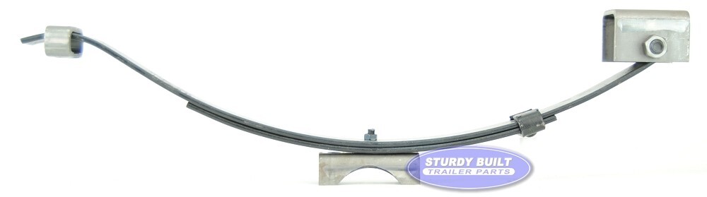 Trailer Single Axle Slipper Leaf Spring Hanger Kit