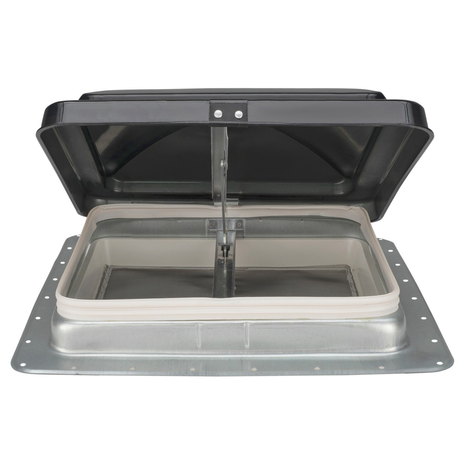 14″ RV Roof Vent Kit Smoke Heng’s 74111-C Roof Vent Kit with Butyl Tape