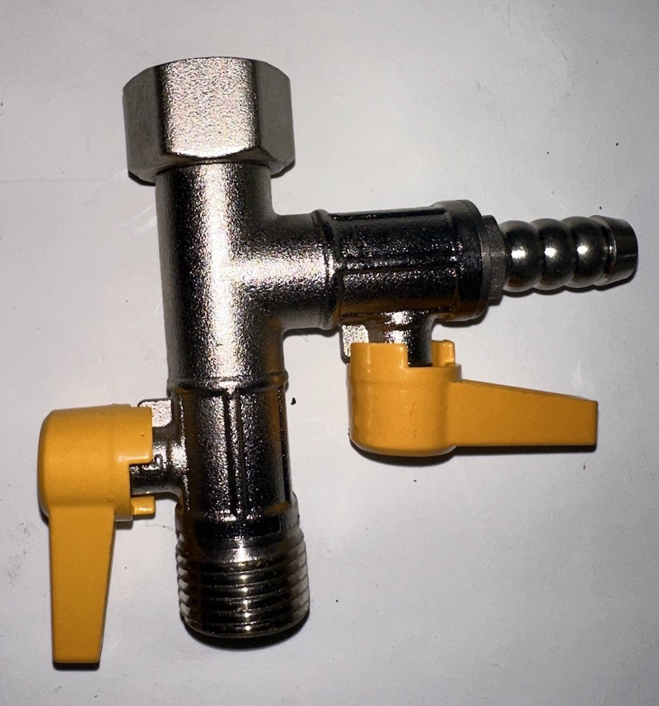 Rv Winterizing Kit 3Way Bypass Valve Replacement Kit Unrestricted Water 1/2” NPT