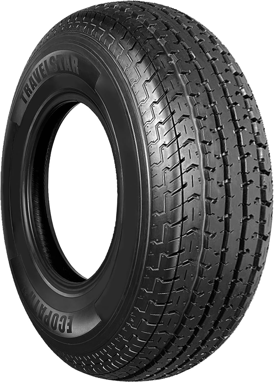 Set of 2 Travelstar Ecopath ST205/75R15 111/106M 10PR Load E Radial Trailer Tire