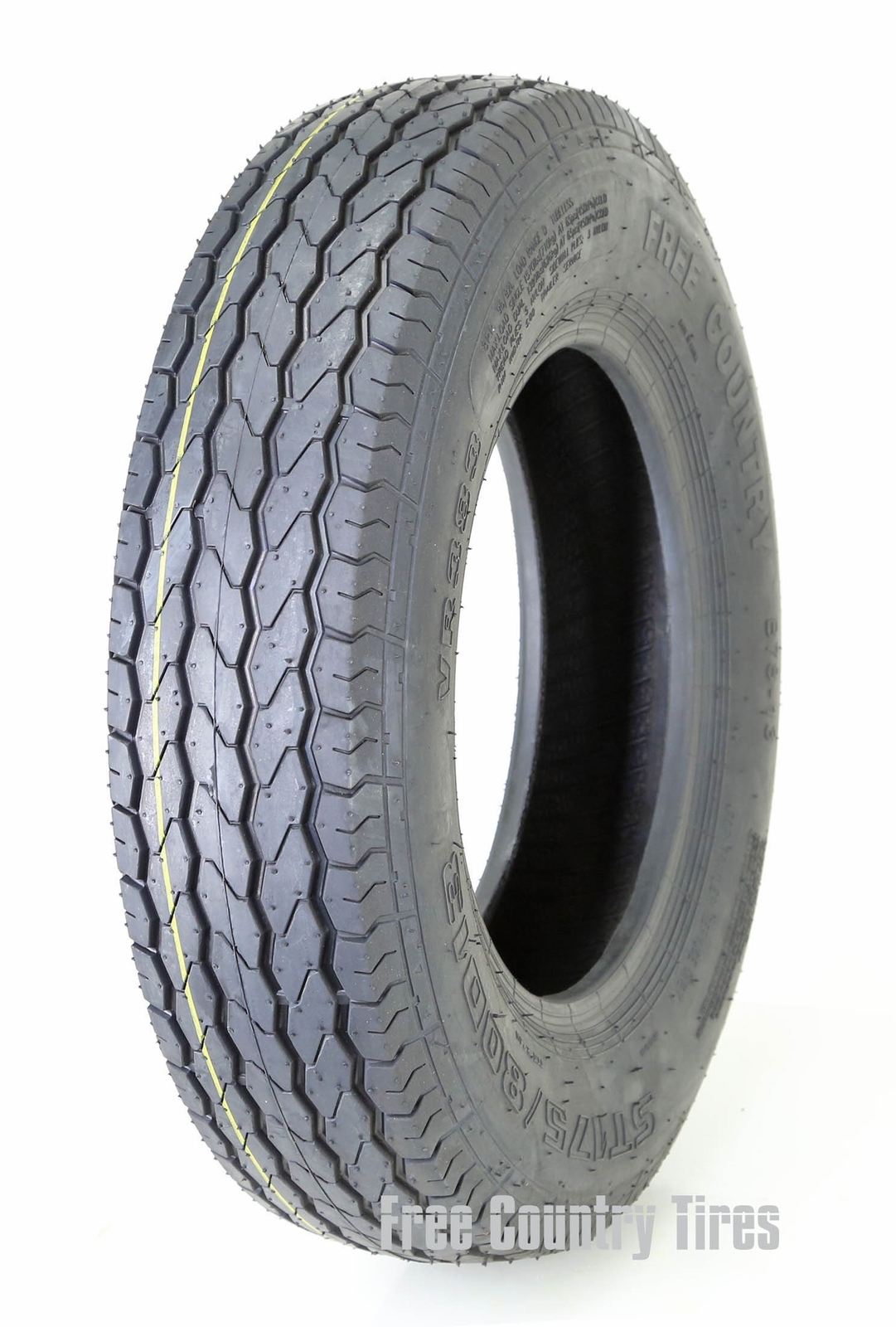 One Premium Free Country Trailer Tire ST175/80D13 B78-13 Bias 8PR LRD Heavy Duty