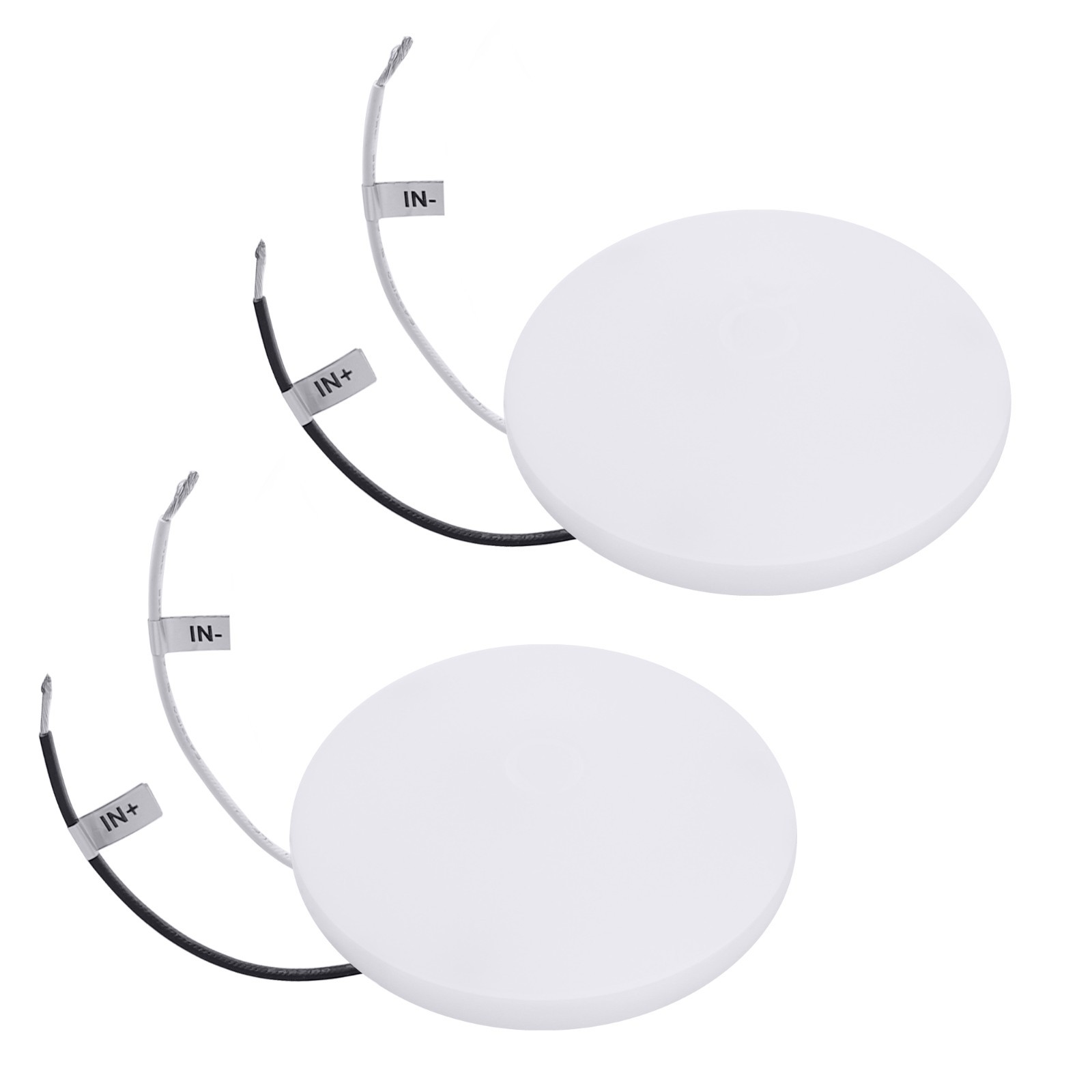 Facon 3.5″ LED RV Puck Light – 2Pack 12V Dome Light(No Switch) for Campers Boat