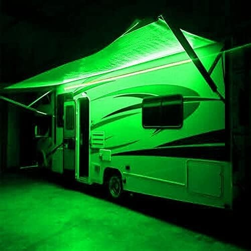 RV Led Awning Party Light, Led Awning Strip Light for Camper Motorhome Travel Tr