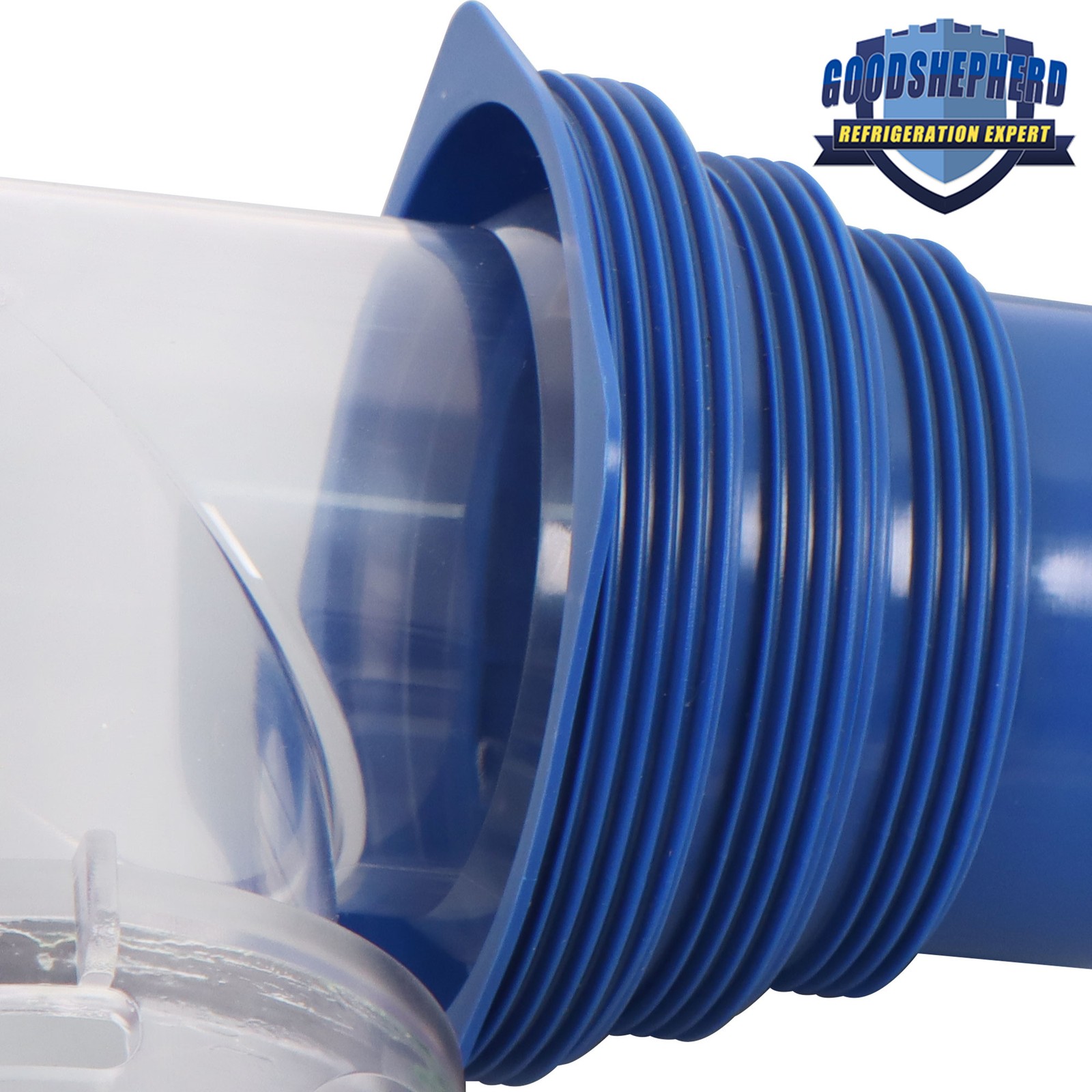 10 FT Camper RV Trailer Sewer Hose Kit&4-in-1 Adapter&Clear Elbow&Cap TPE/PVC