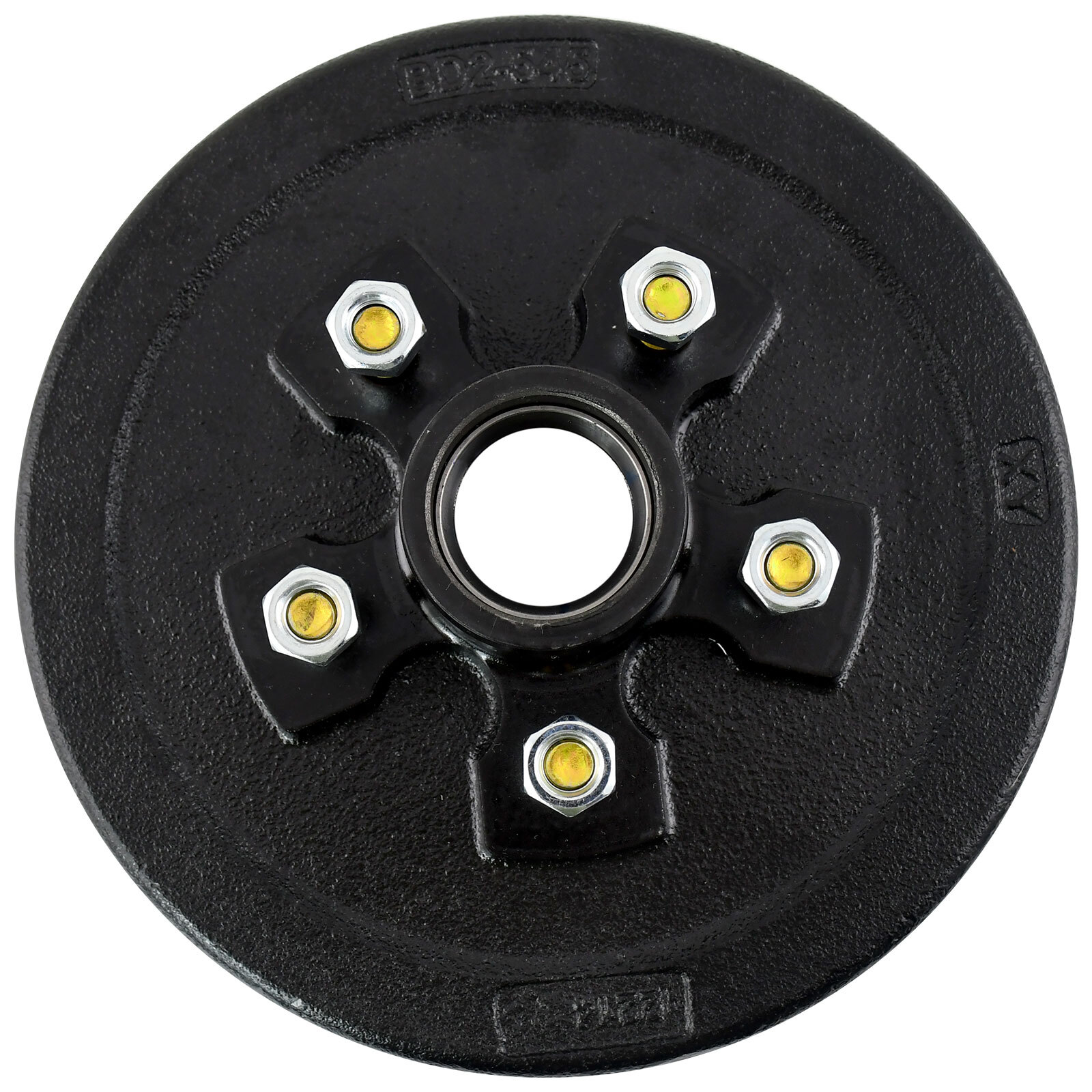 5 on 5″ Trailer Hub Drum Kit & 10″x2-1/4″ Electric Brakes for 3500 Lbs Axle