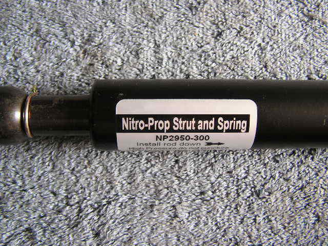 29.5in 300lb Nitro Prop CUSTOM Super Duty Strut Shock Spring Tilt Trailer Kit