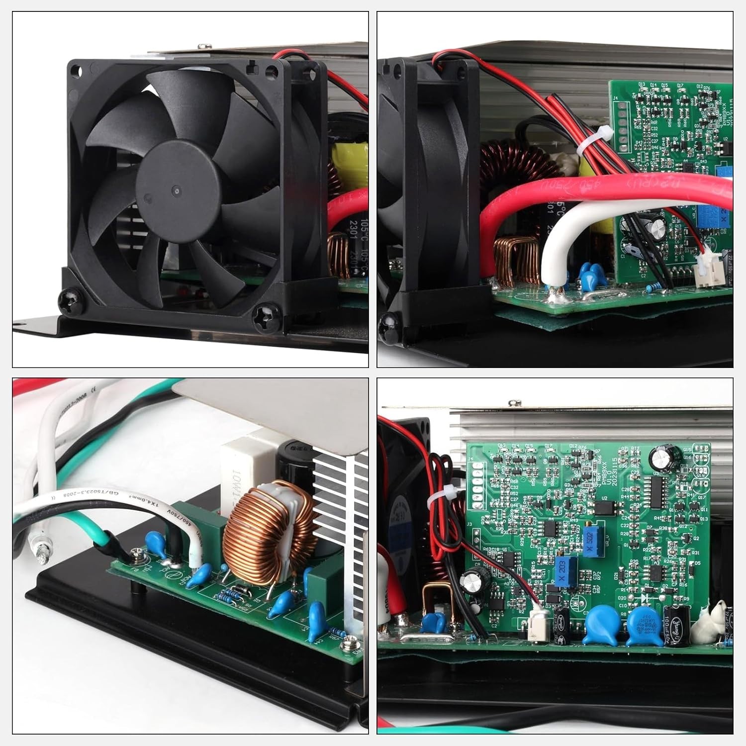 Reliable WF-8955-MBA 55 Amp Power Converter with 3- & Support