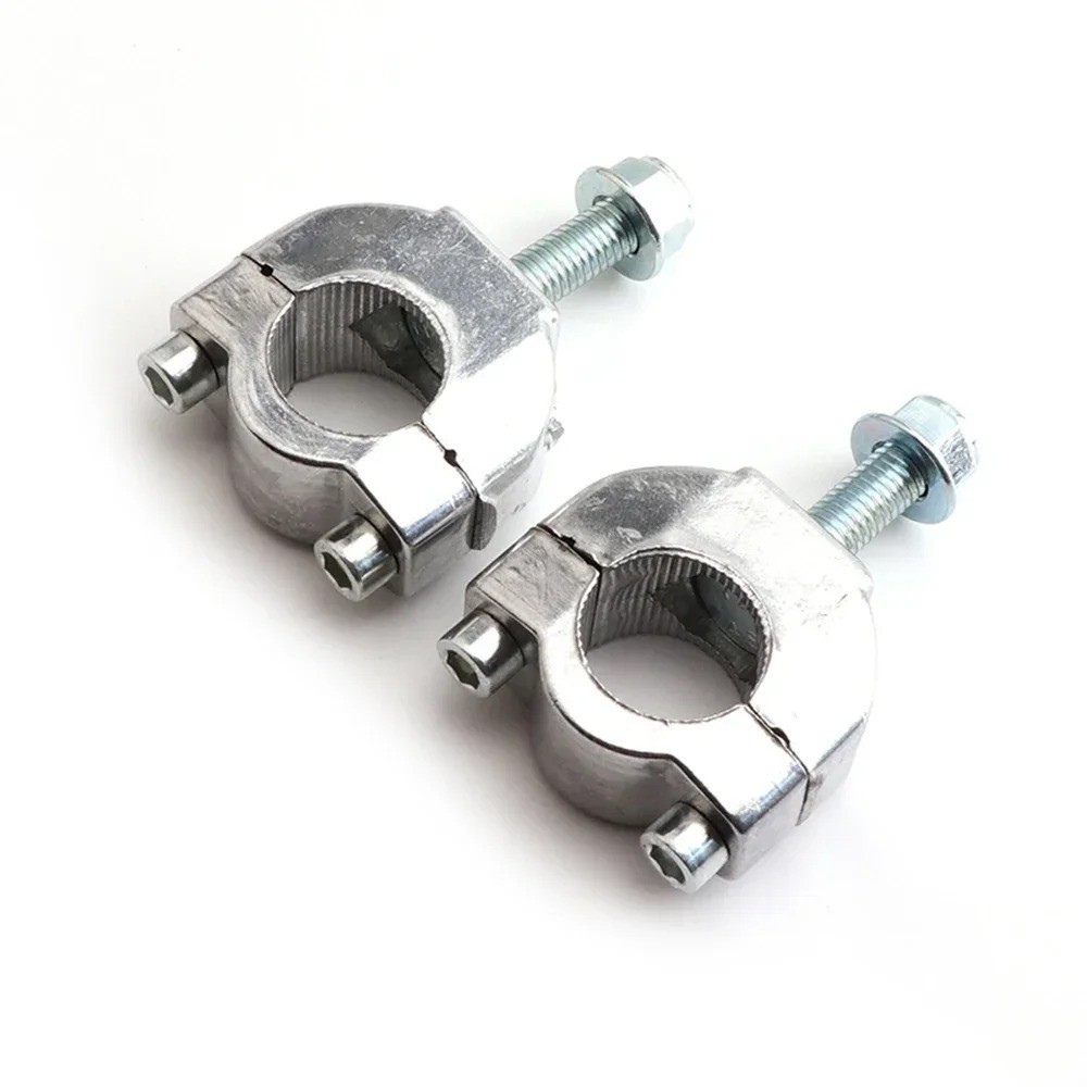 22mm 7/8″ Riser Mount Clamps Handle Bar Handlebar For Dirt Bike Motorcycle
