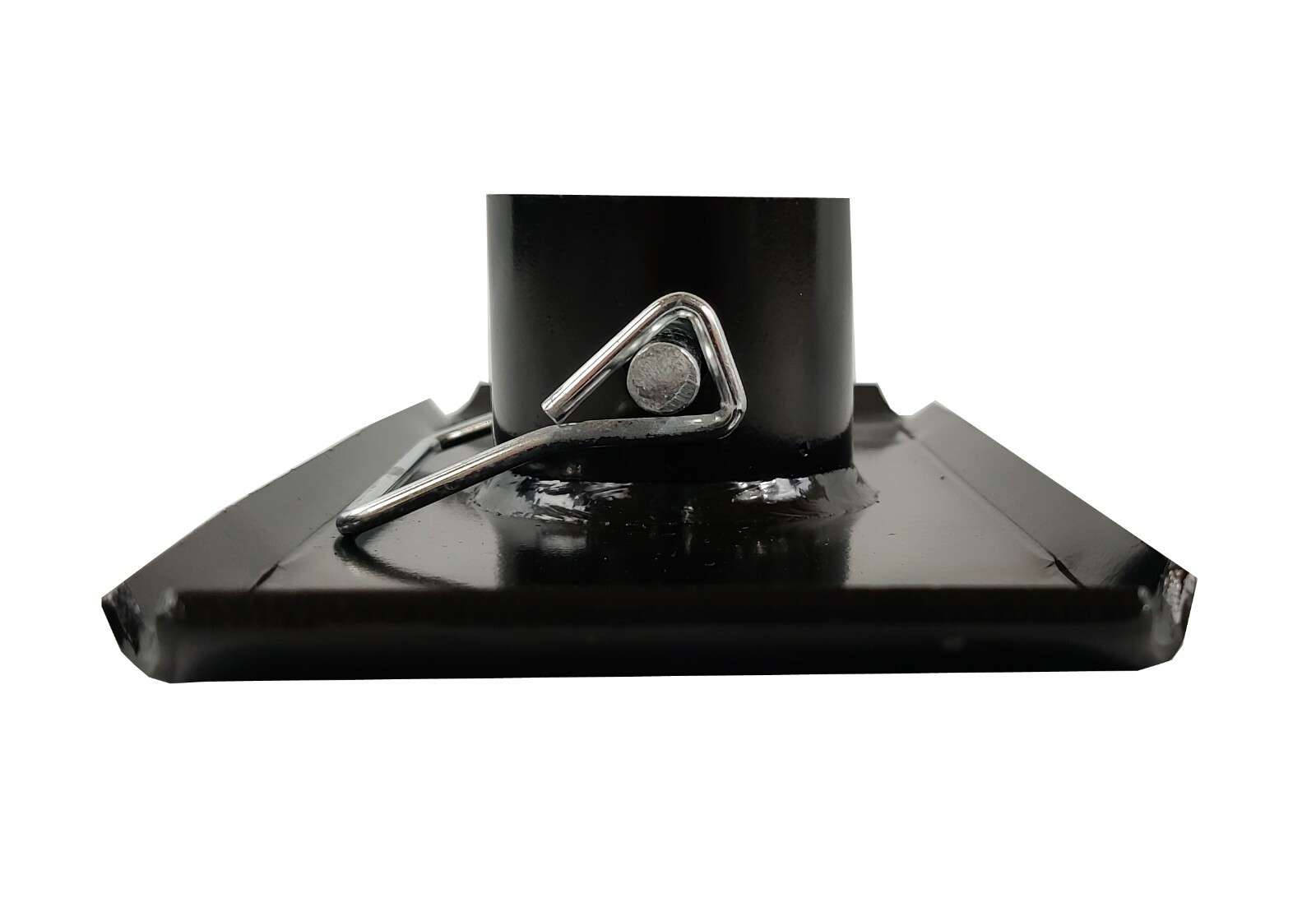 BAL Short Tongue Jack Foot Pad Base 1000 lb 1 5/8″ ID Black RV Camper Trailer