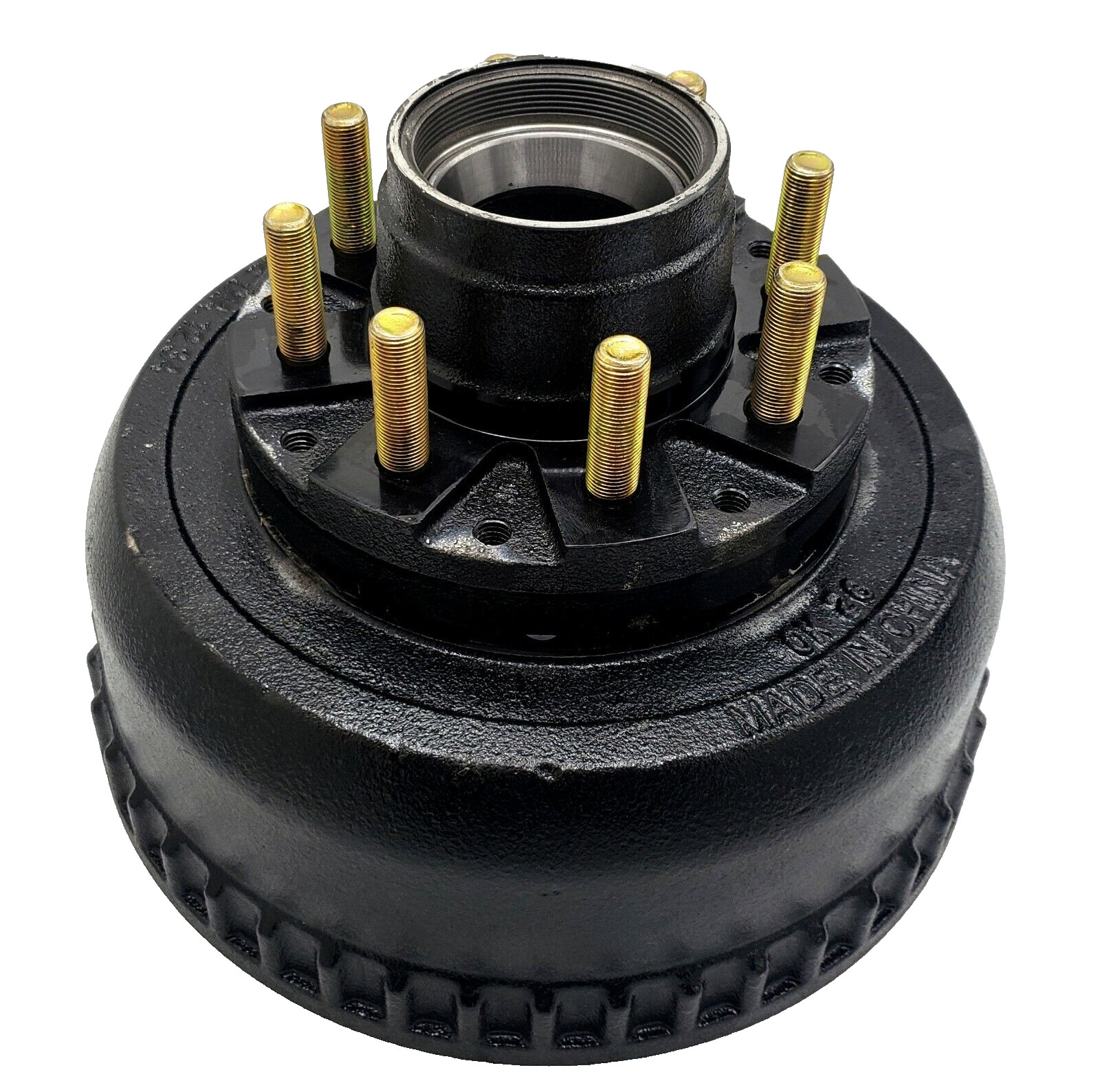 M-Parts Hub Brake Drum 12-1/4×3-3/8″ 10K GD 13G Trailer Axle 9-123 8-415 10,000#
