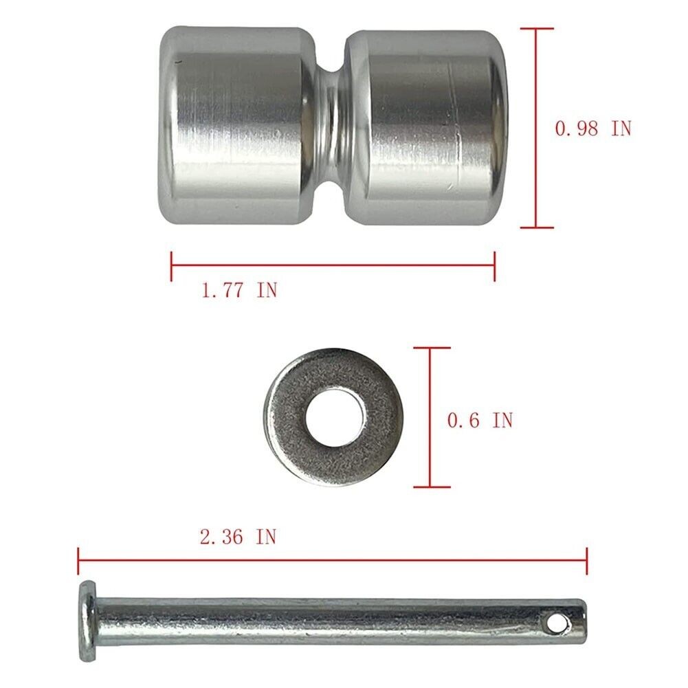 Gorilla Lift Replacement Roller Assembly for GOR2LIFT Trailer Ramp Gate Repair