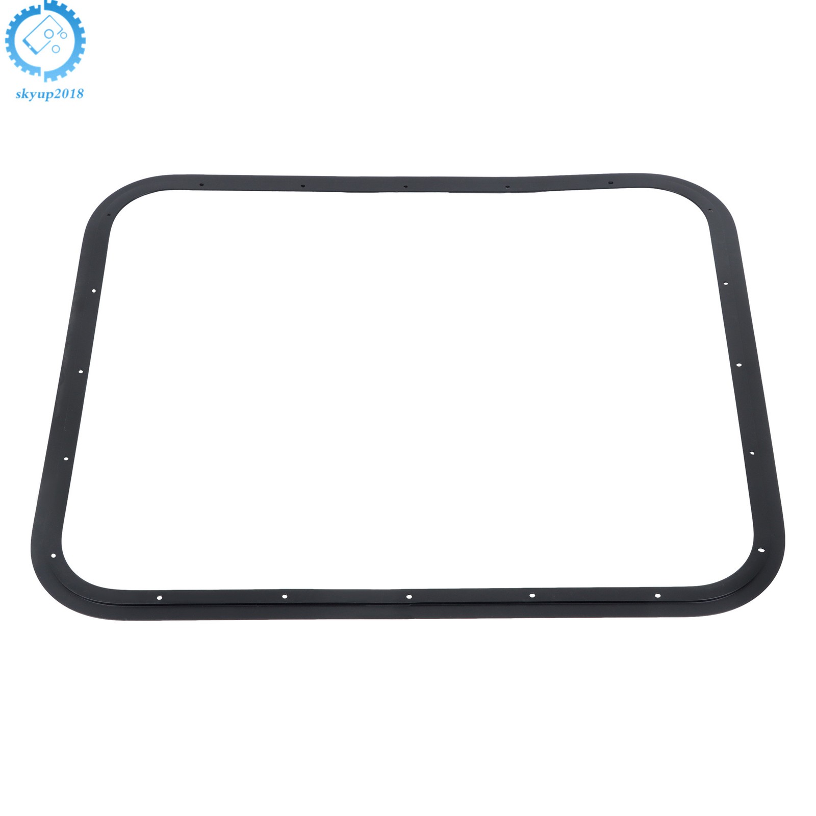 Horizontal Sliding Windows W/Mounting Trim Rings 24″W x 20″H RV Window Kit
