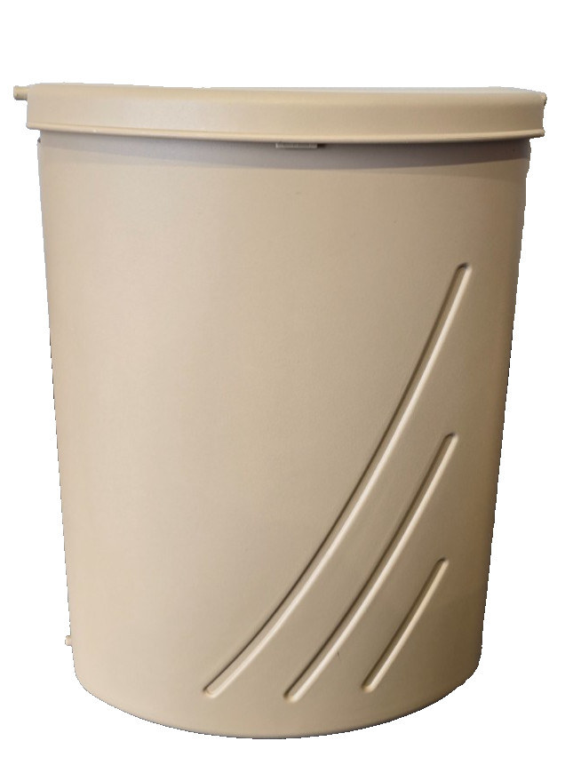 Coachman, Swift Plastic Door Bin with Lid – grey beige Dometic Caravan Motorhome