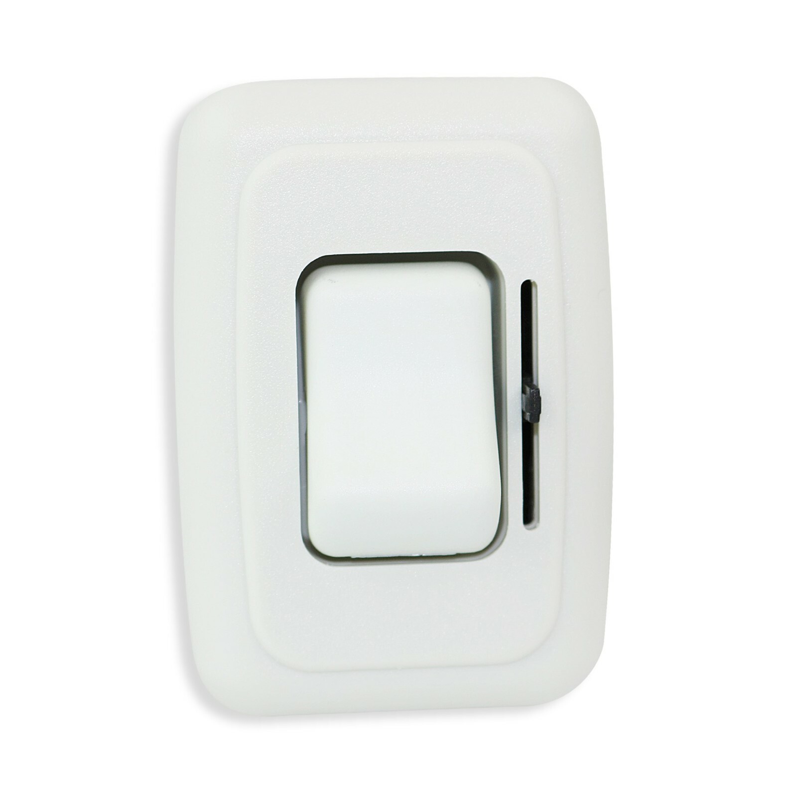 White 12 Volt DC Dimmer Switch for LED, Halogen, Incandescent for RV Trailer