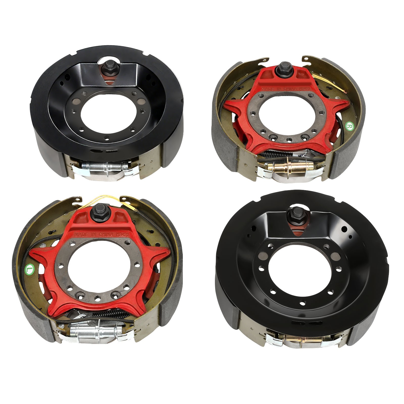 Trailer Brake For Dexter Self Adjusting 4pcs new Four (2 Left, 2 Right)