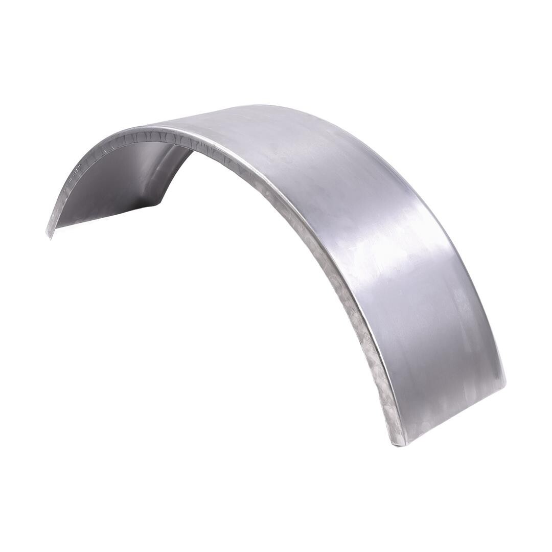Set of 2 Round Steel Cargo Trailer Fenders Pair 15″-16″ Wheel 16 Gauge Steel 36″