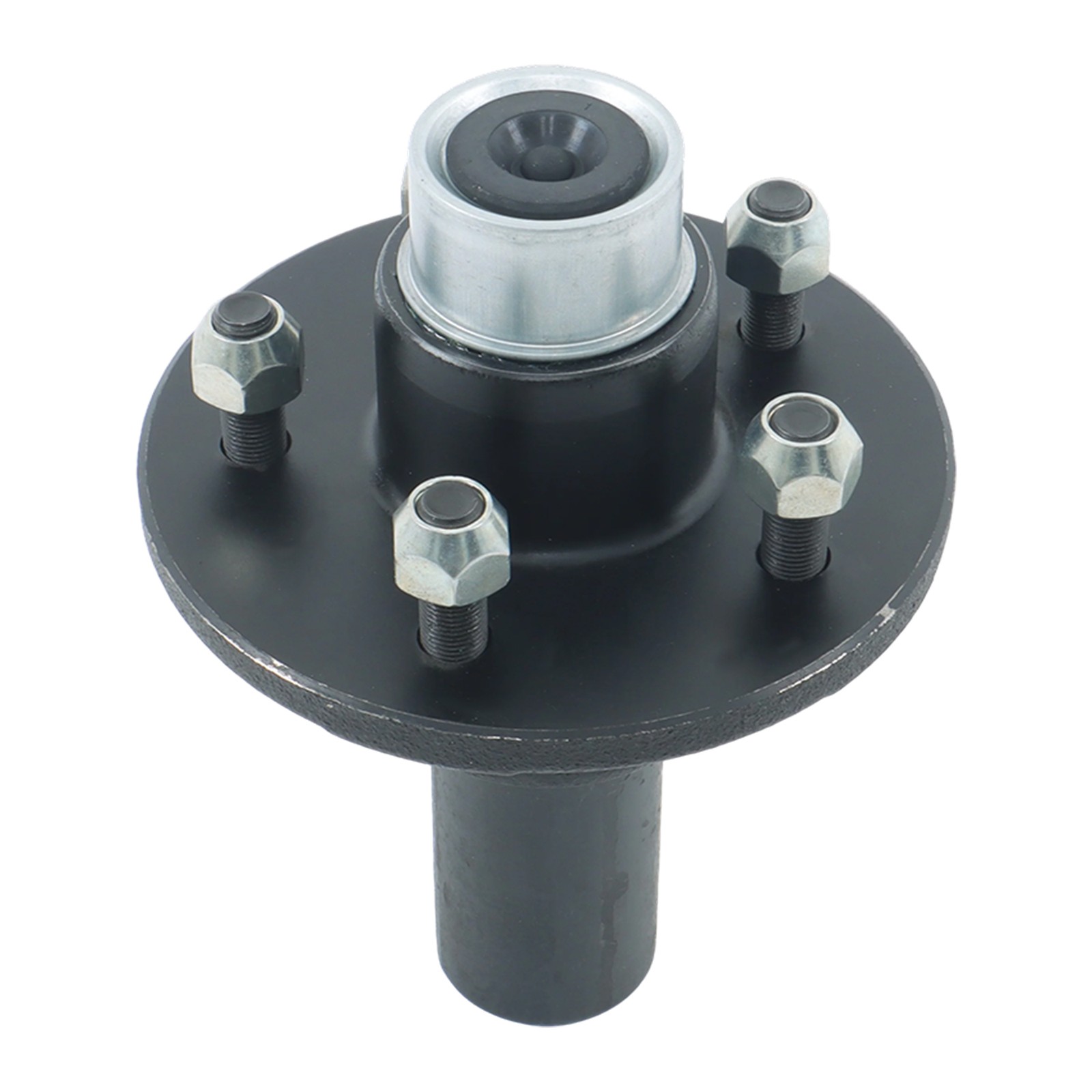 Labwork 5 on 4.5′ Trailer Hub Kit Round #84 Spindle For 3500 lbs Axle