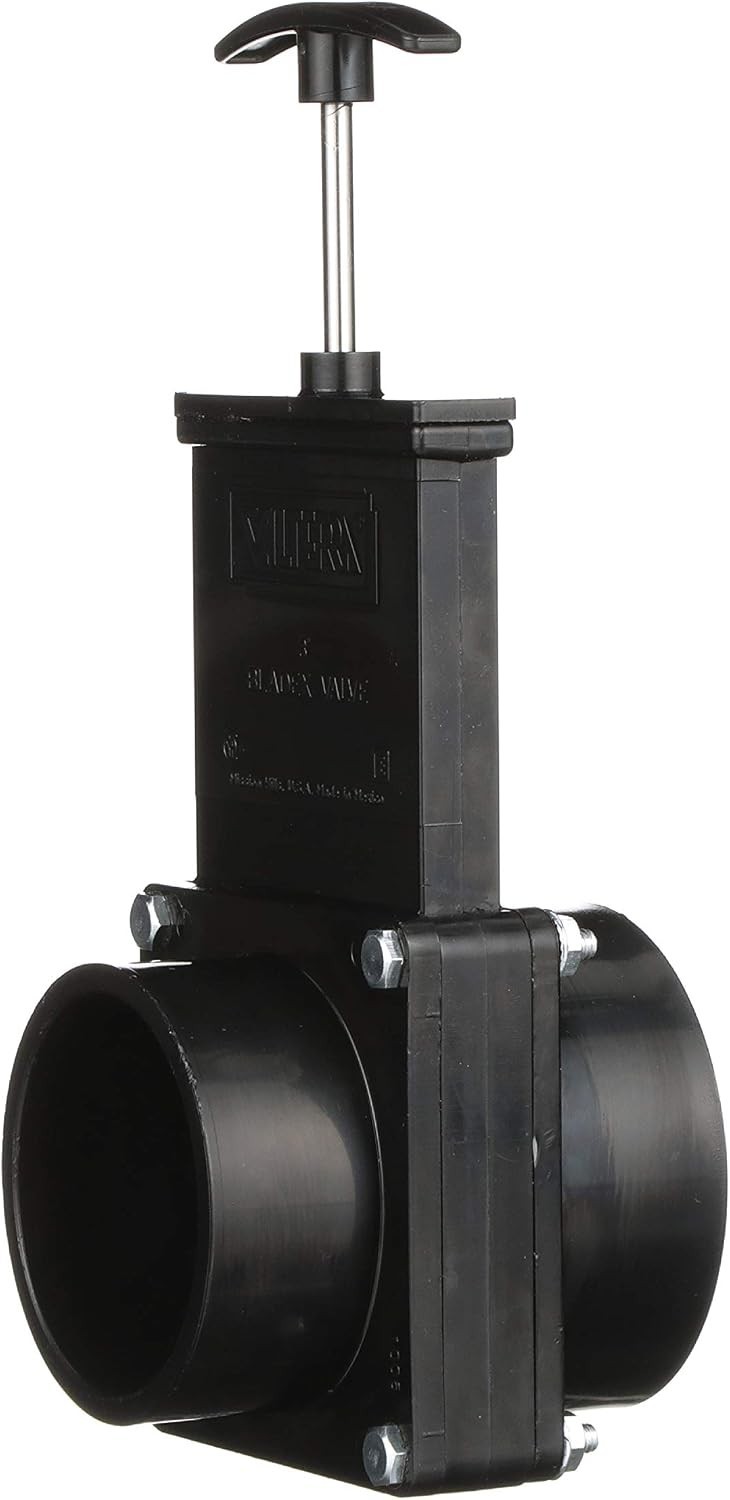 Corrosion Resistant ABS Gate Valve – Ideal for RVs, 3-Inch Connection