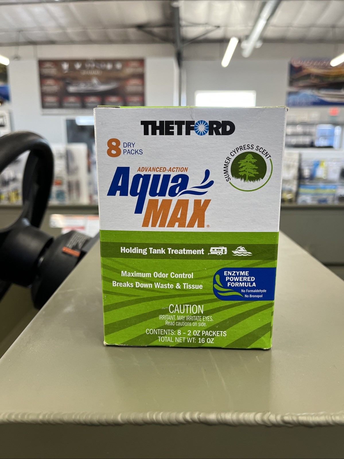 THETFORD Aqua Max 8 Pack RV/Marine Holding Tank Treatment Summer Cypress Scent