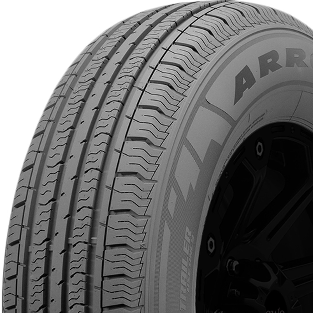 ST235/80R16 Arroyo Semi-Steel Trailer 124/120N LRE Black Wall Tire