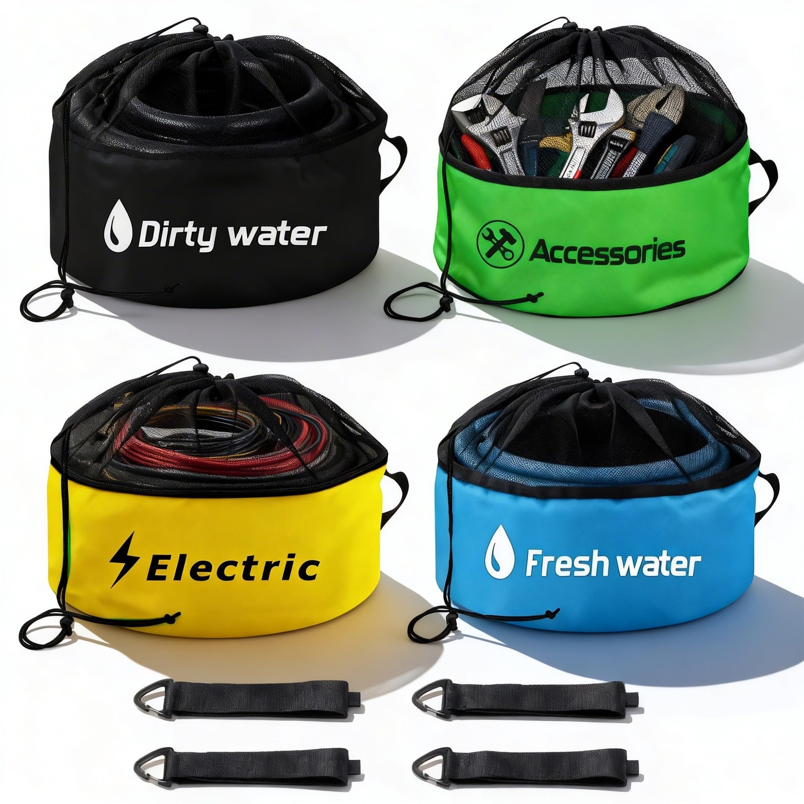 Rv Storage Bag 4 Packs Rv Sewer Hose Storage Rv Hose Storage Sewer Hose Bagstore