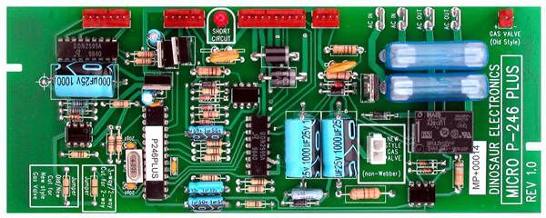 Dinosaur Electronics Refrigerator Power Supply Circuit Board, MICRO P-246 Plus