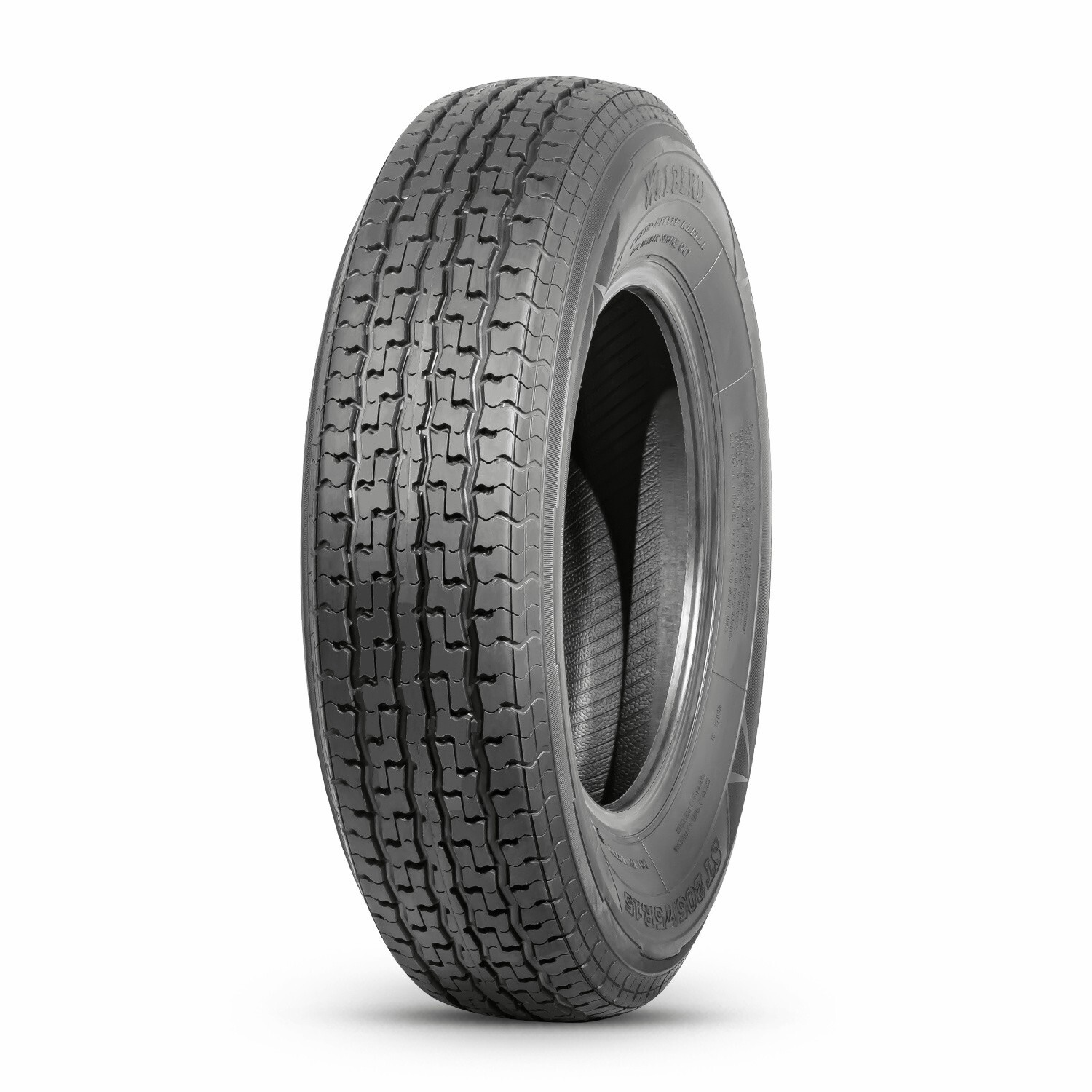 Set Of 4 ST205/75R15 Trailer Tires Radial 205 75 15 Tubeless 8PR Load Range D