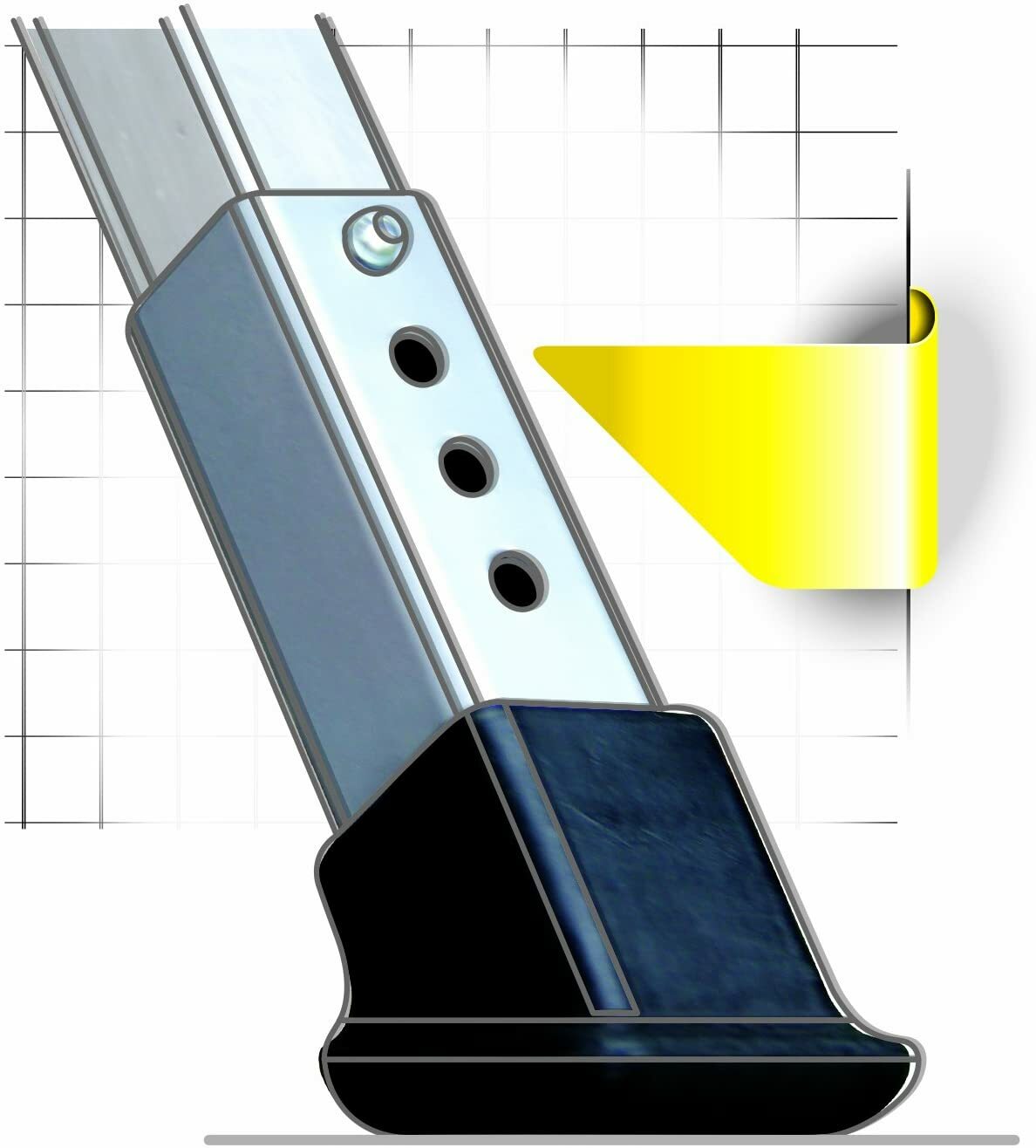 RV Adjustable Height Platform Extra Step Camper Trailer Sturdy Nonslip Stool