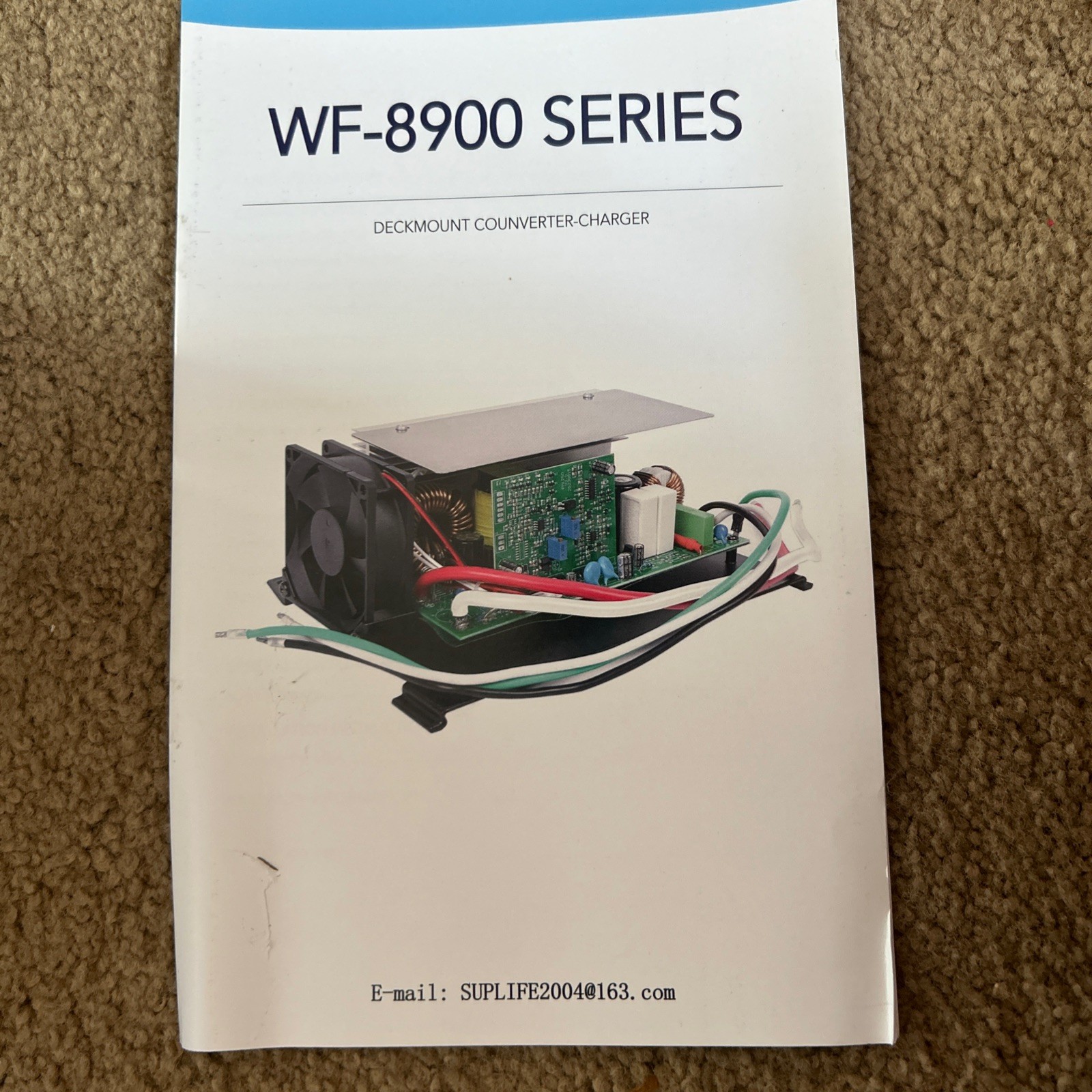 WF-8955-MBA,55 Amp for WF-8955PEC Power Converter
