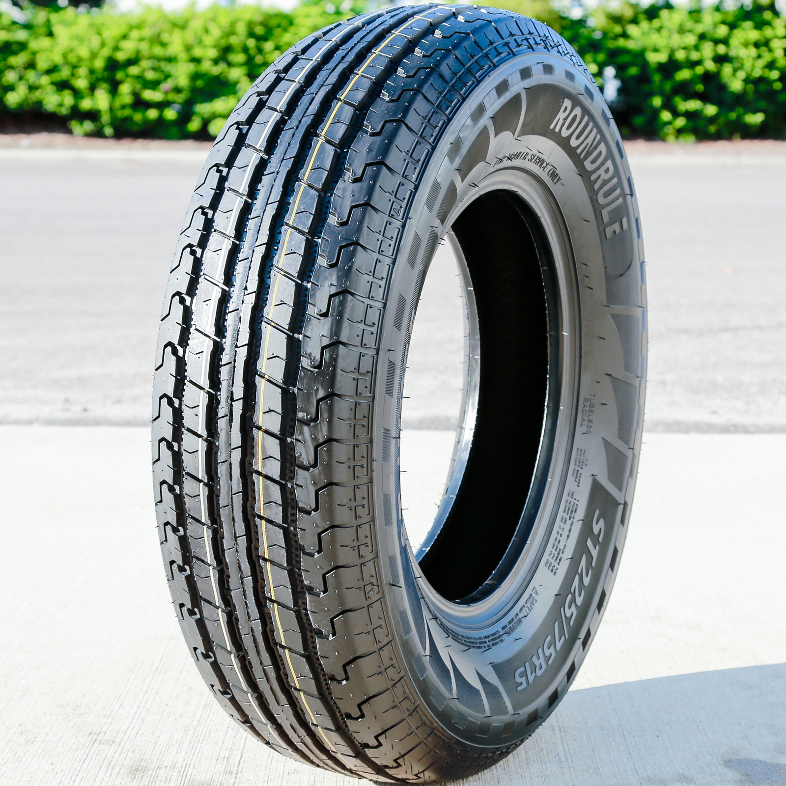 Tire Roundrule ST Hikee Semi Steel 205/75R15 205-75-15 E 10 Ply Trailer