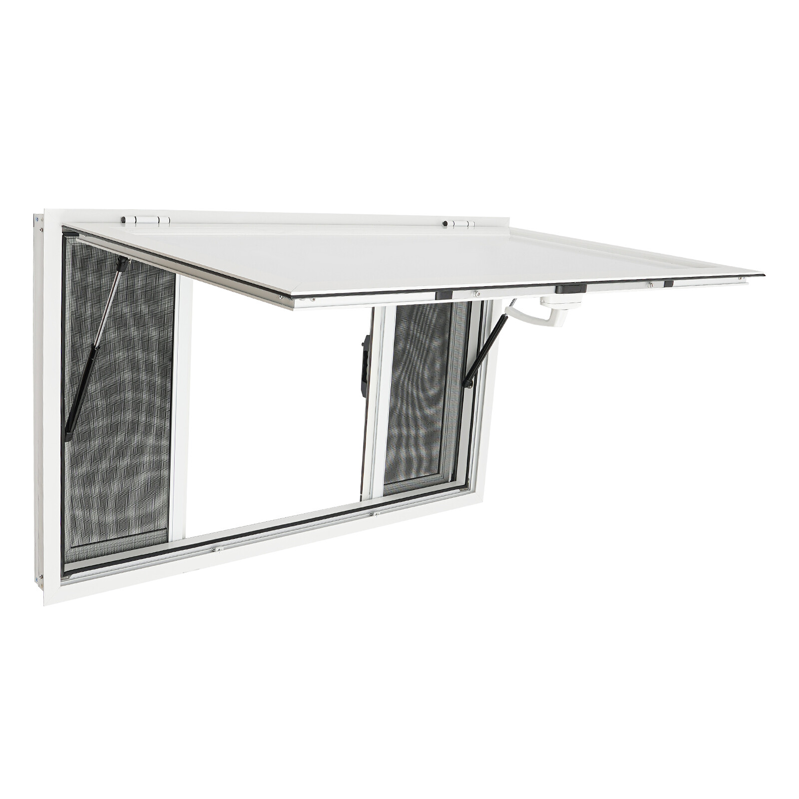 48*30 in Concession Stand Trailer Serving Window Awning Food Truck Service Door