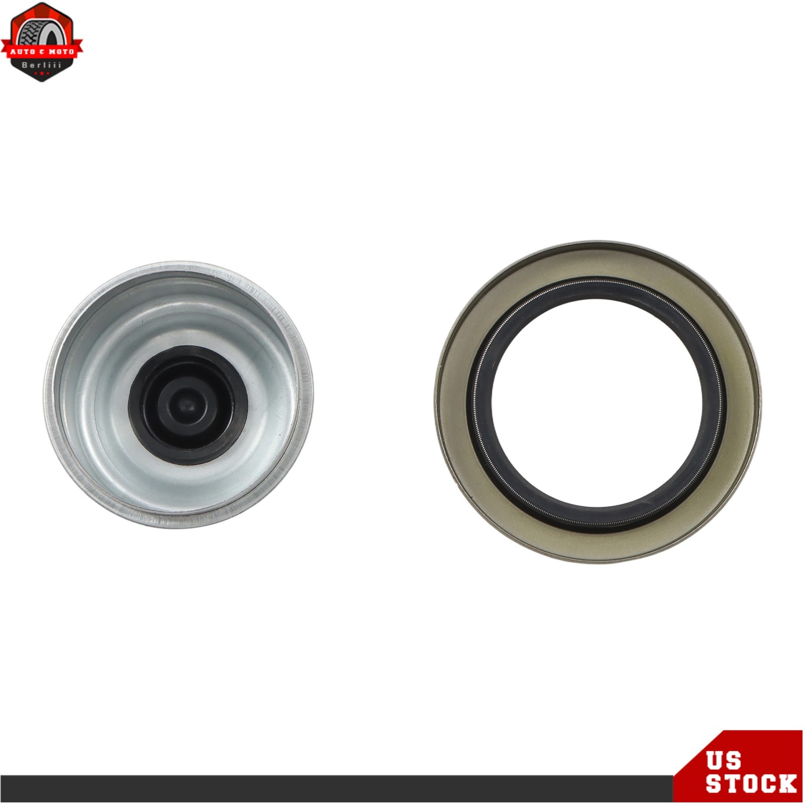 12″ X 2″ Trailer Brake Hub Drum Kit Pair 6 Lug 5.5″ B.C. for 5200-6000 Lbs Axle