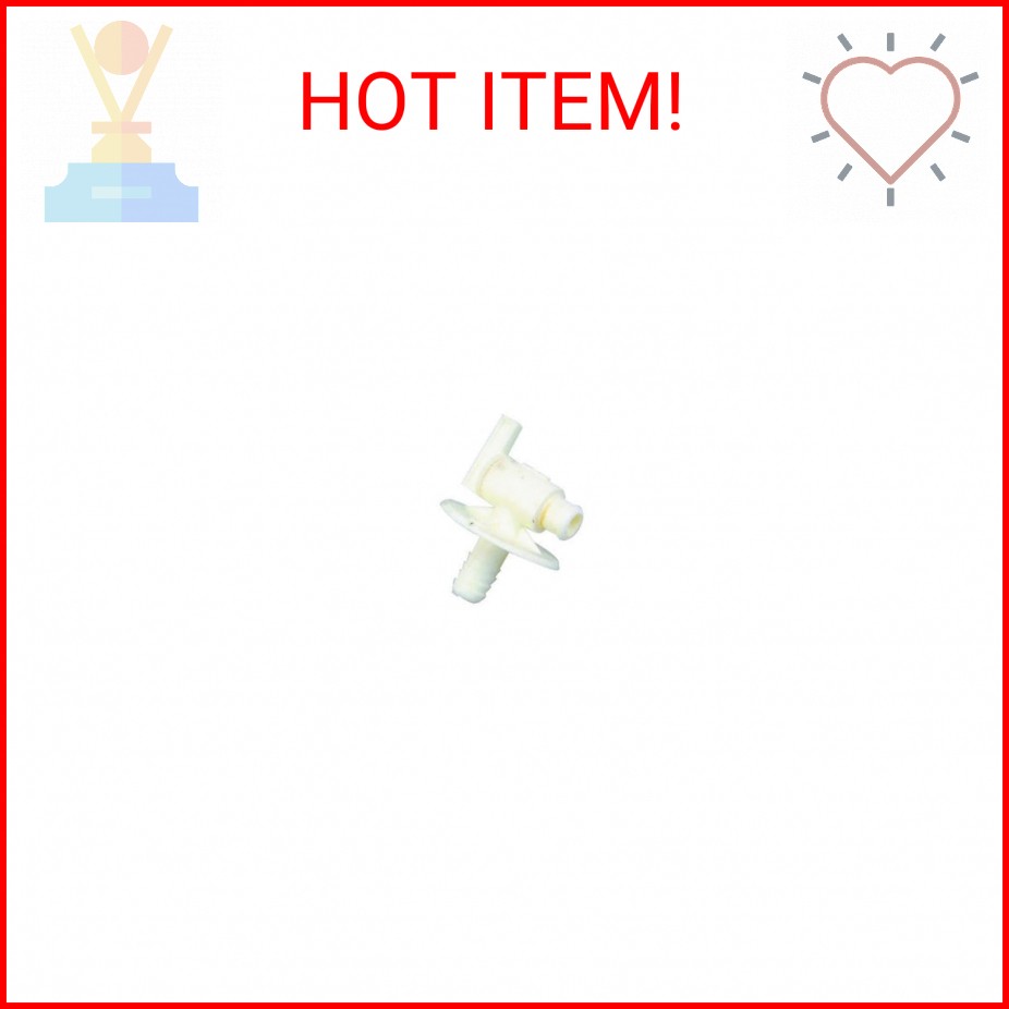 UNITED STATES HDW 1/2″ White Plastic Drain Cock