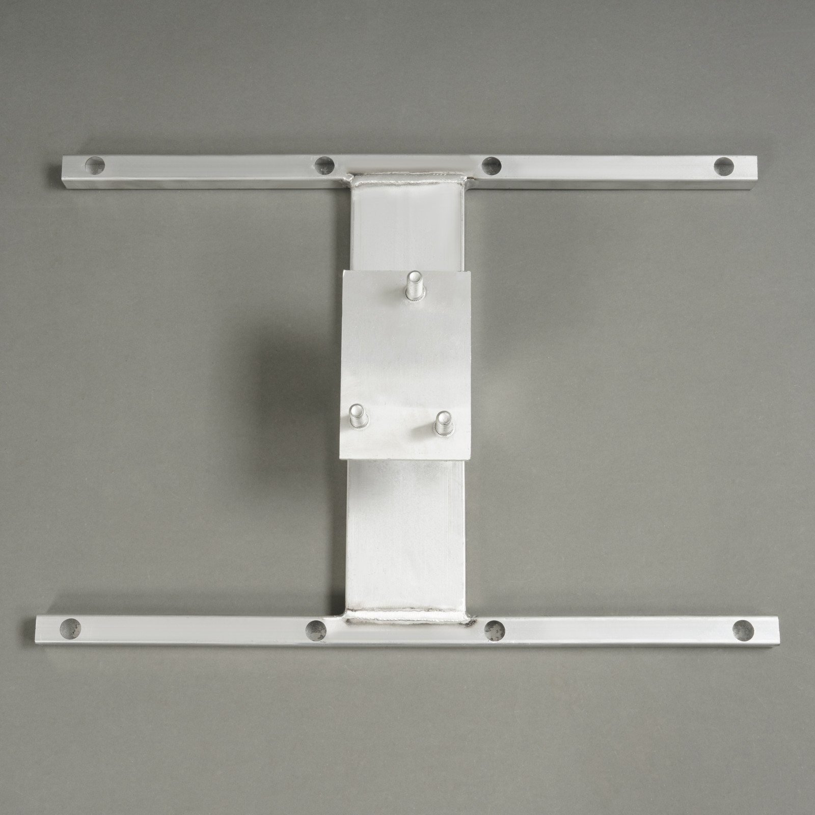 16″ Stud Spacing Trailer Mount H-Mount Spare Tire Carrier 5-Lug Wheel, Aluminum