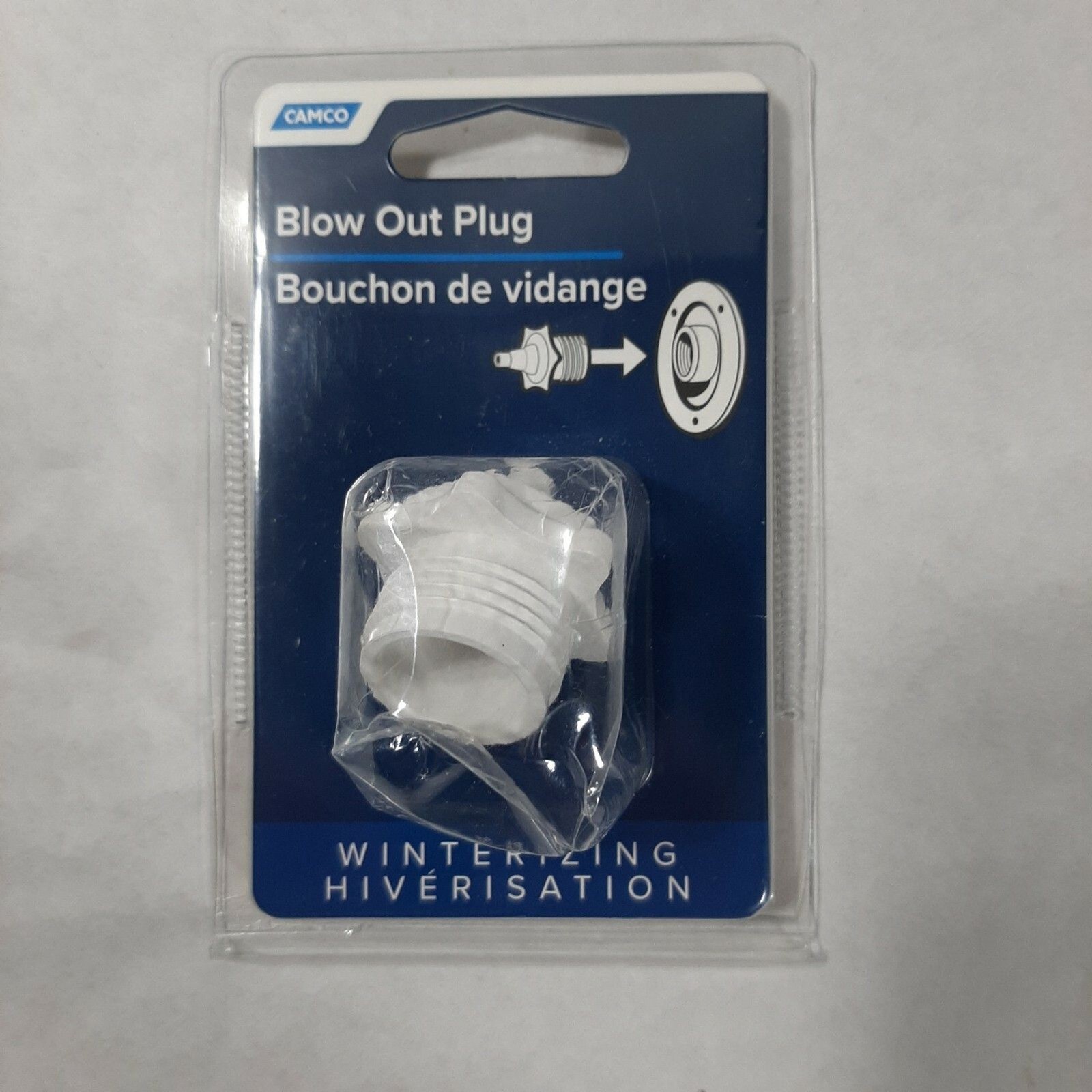 Camco Blow Out Plastic Plug RV MFG # 36103