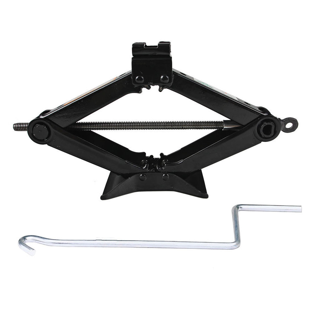 Set of 4 4400 lb Car Truck RV Trailer Stabilizer Leveling Scissor Jacks w/handle