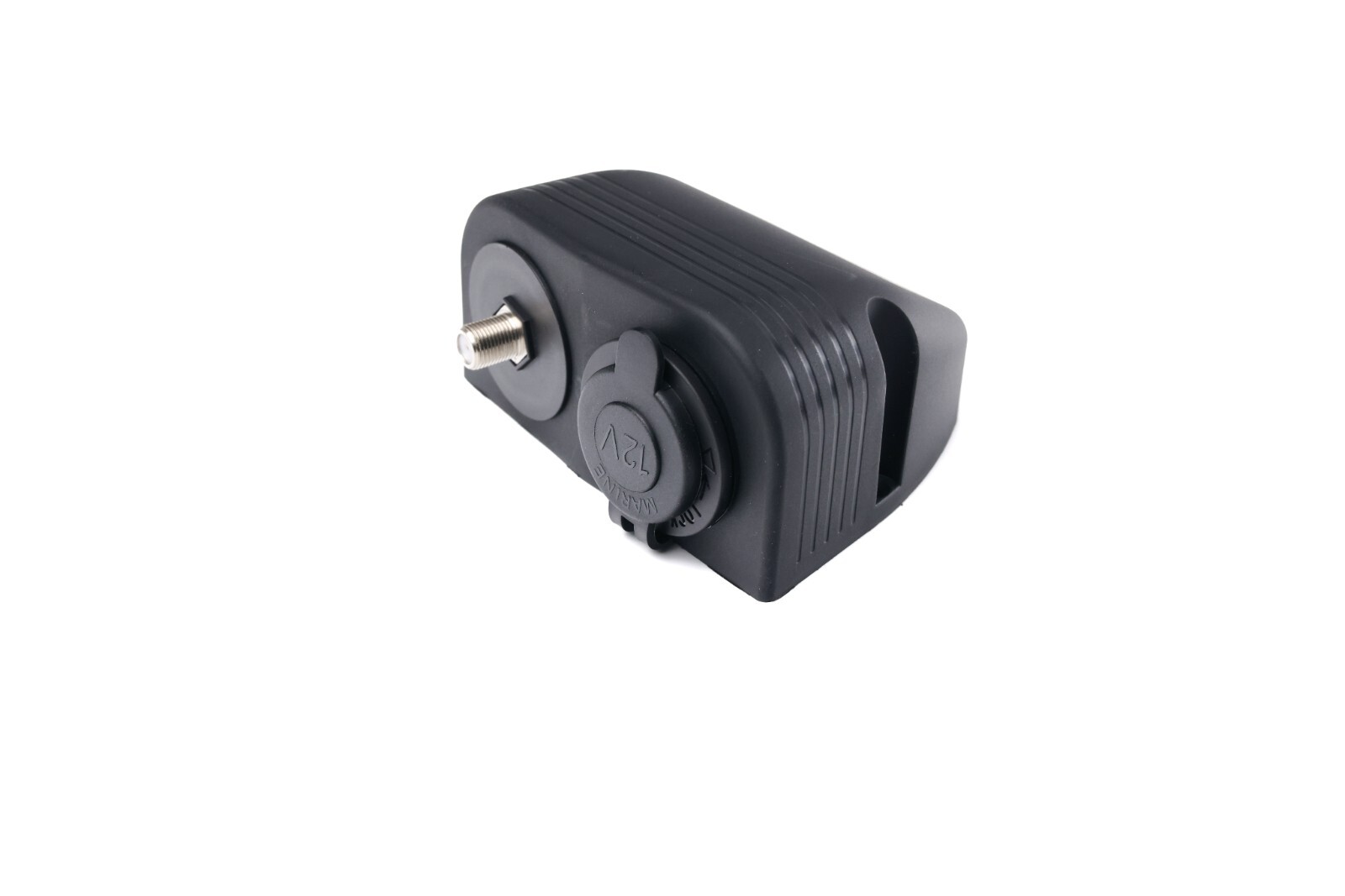 CARAVAN SURFACE MOUNT TV ANTENNA AND 12V ACCESSORY SOCKET BLACK JAYCO JB HILLTOP