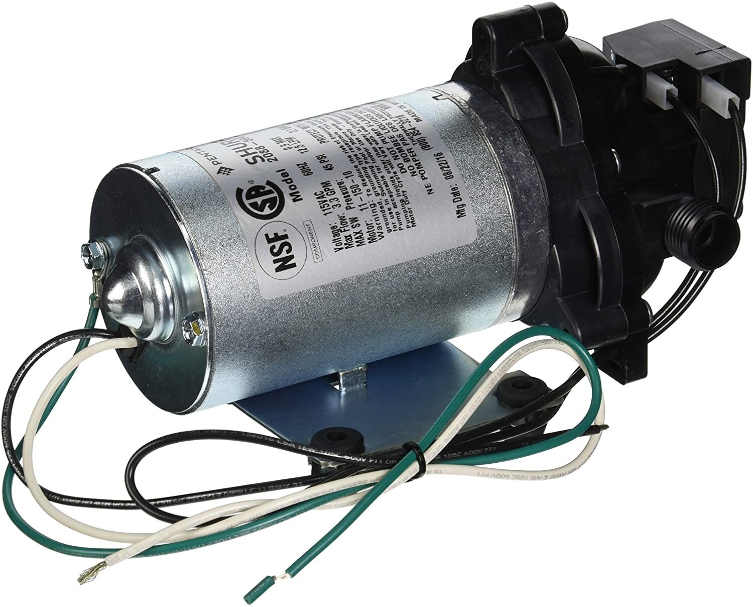 SHURflo Power Water Pump 115V RV 45 psi 2088-594-154