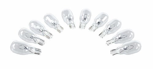 Camco 54766 912 Auto/RV/Marine Replacement Interior Light Bulb – Box of 10