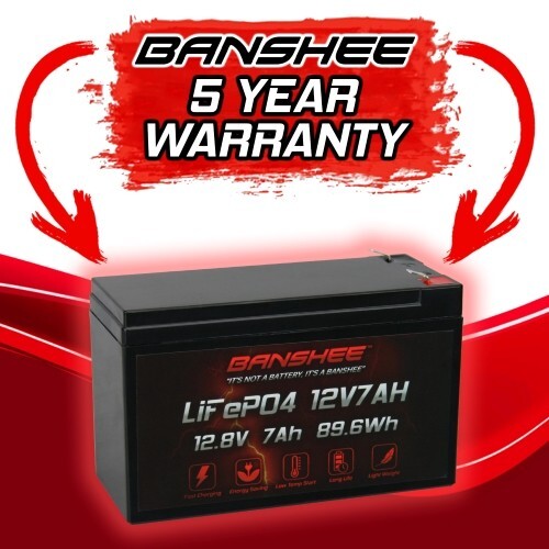 12V 7AH Lithium Replacement Battery for Leoch LP12-7.0