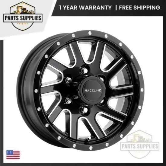 820M-56060 Raceline Wheels 820M Twisted Aluminum Trailer Wheel 15×6