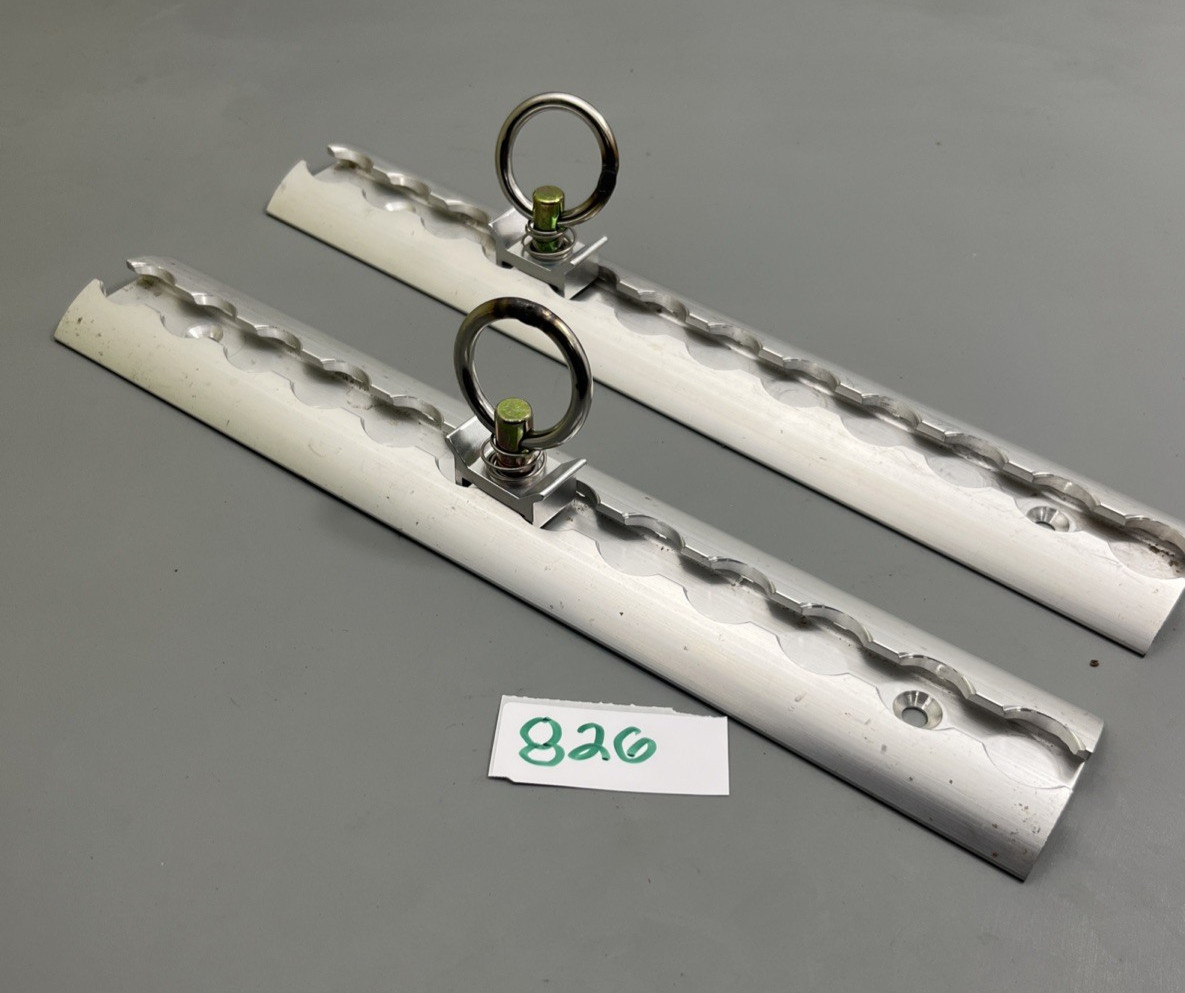 Ancra 12 Inch Beveled ( 2) O-Track Channel xh8003 (2) xh8005 truck trailer