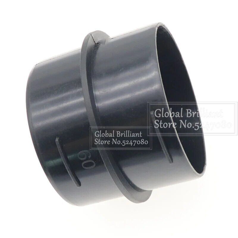 2pc 42/60/75 mm Air Ducting Connector Straight Heater Duct Joiner Connector Pipe