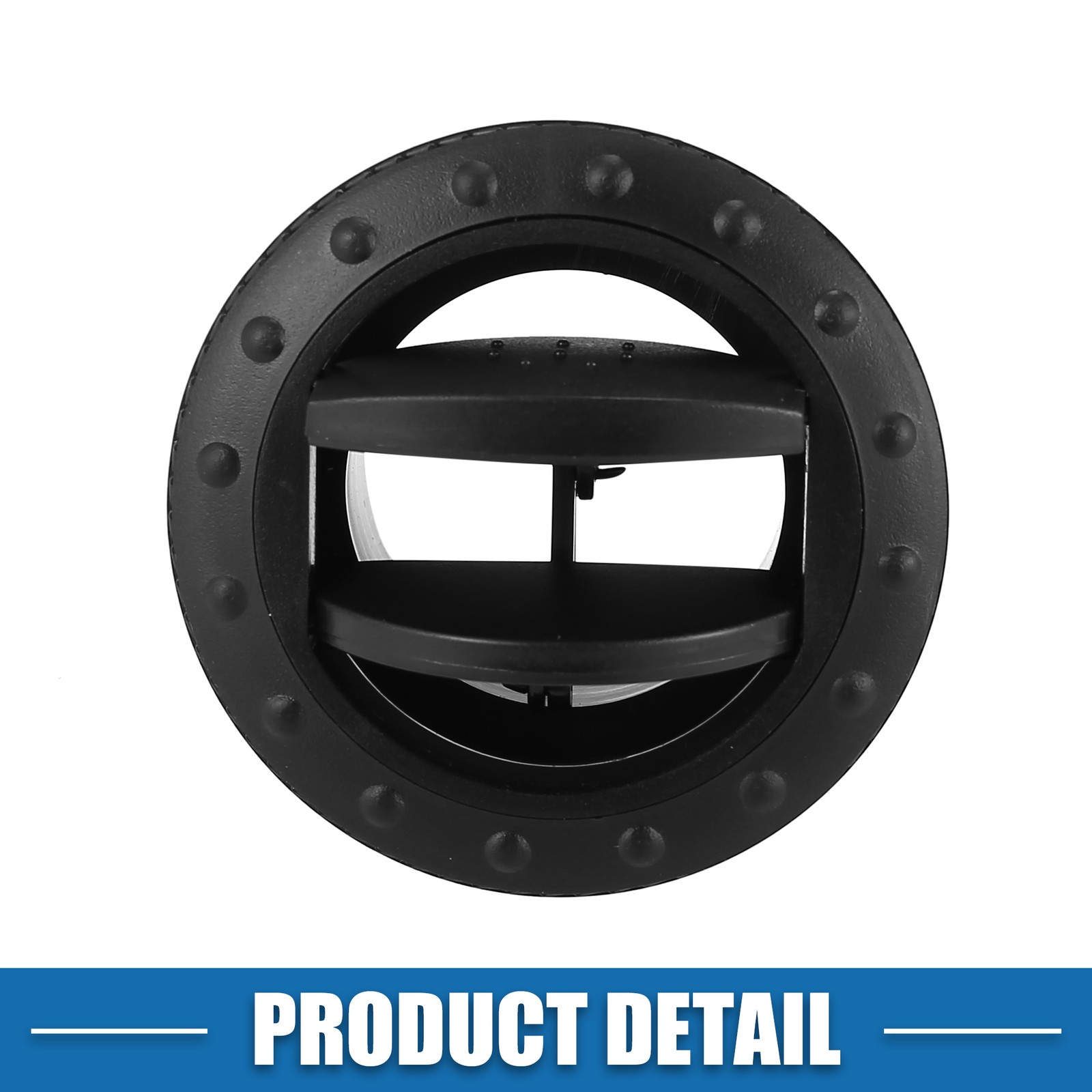 Air Conditioning Vent Outlet Rotatable 60mm Round A/C Air Outlet Pack of 2