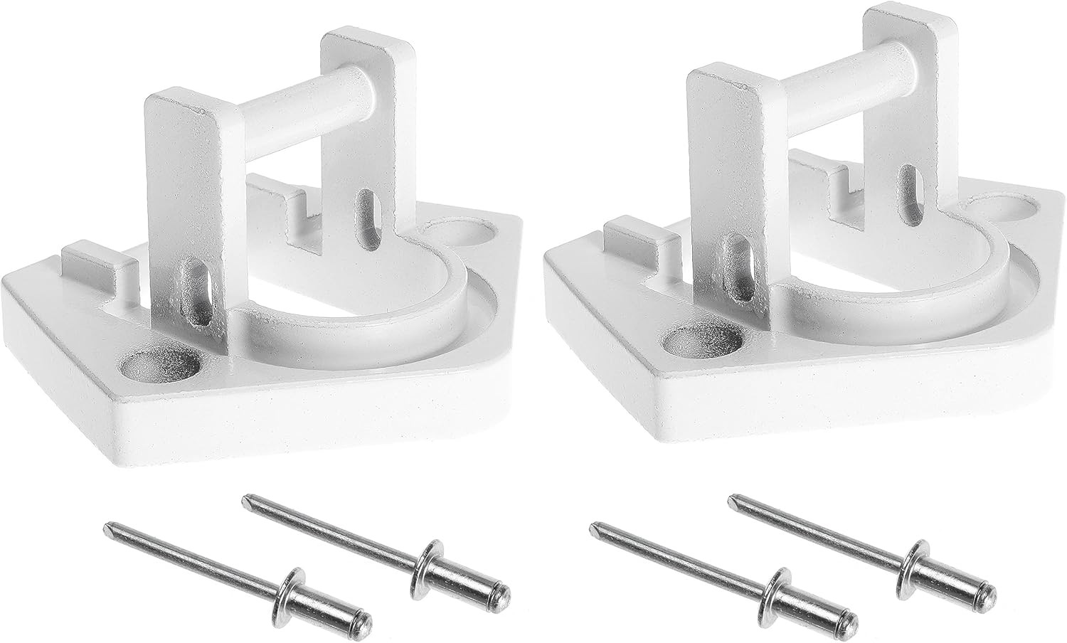 RV Awning Bottom Bracket Foot for Dometic Rounded Hardware Bracket-U2