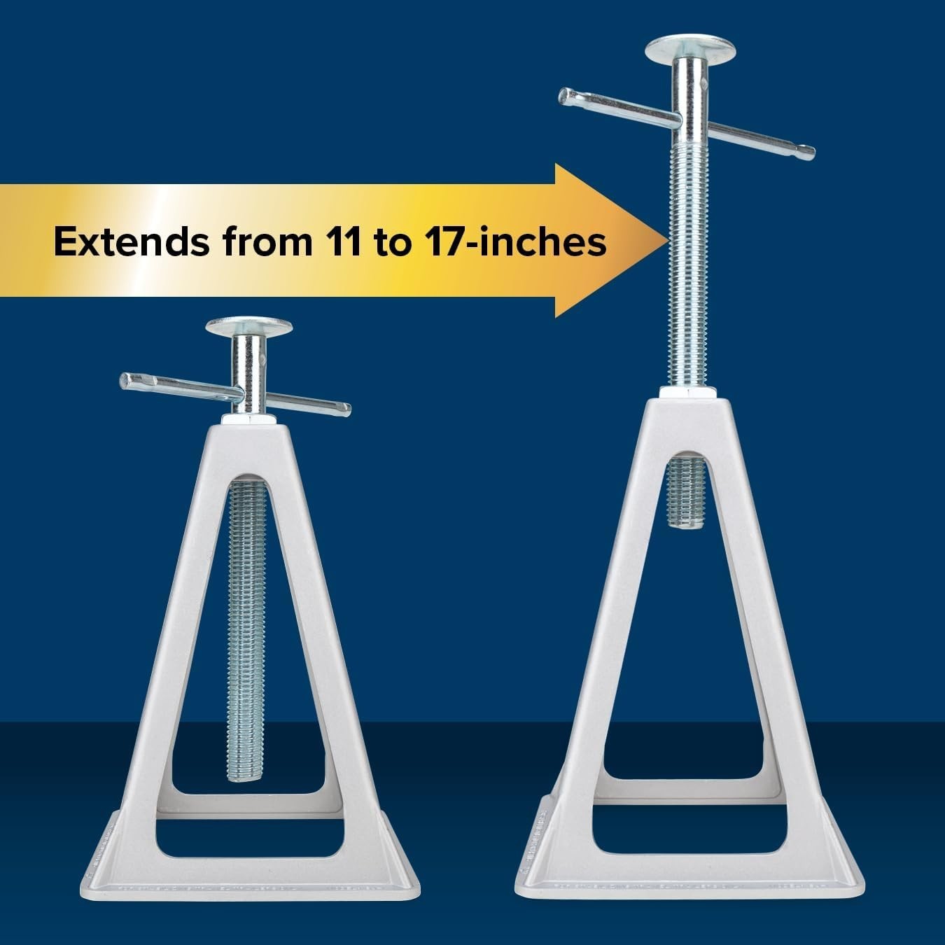 RV Stack Jacks Trailer Stabilizer Aluminum Camper Leveling Jack Stands 4 Pack