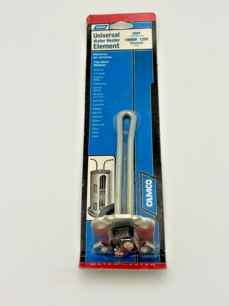 Camper/RV Water Heater Element. (bin#38)