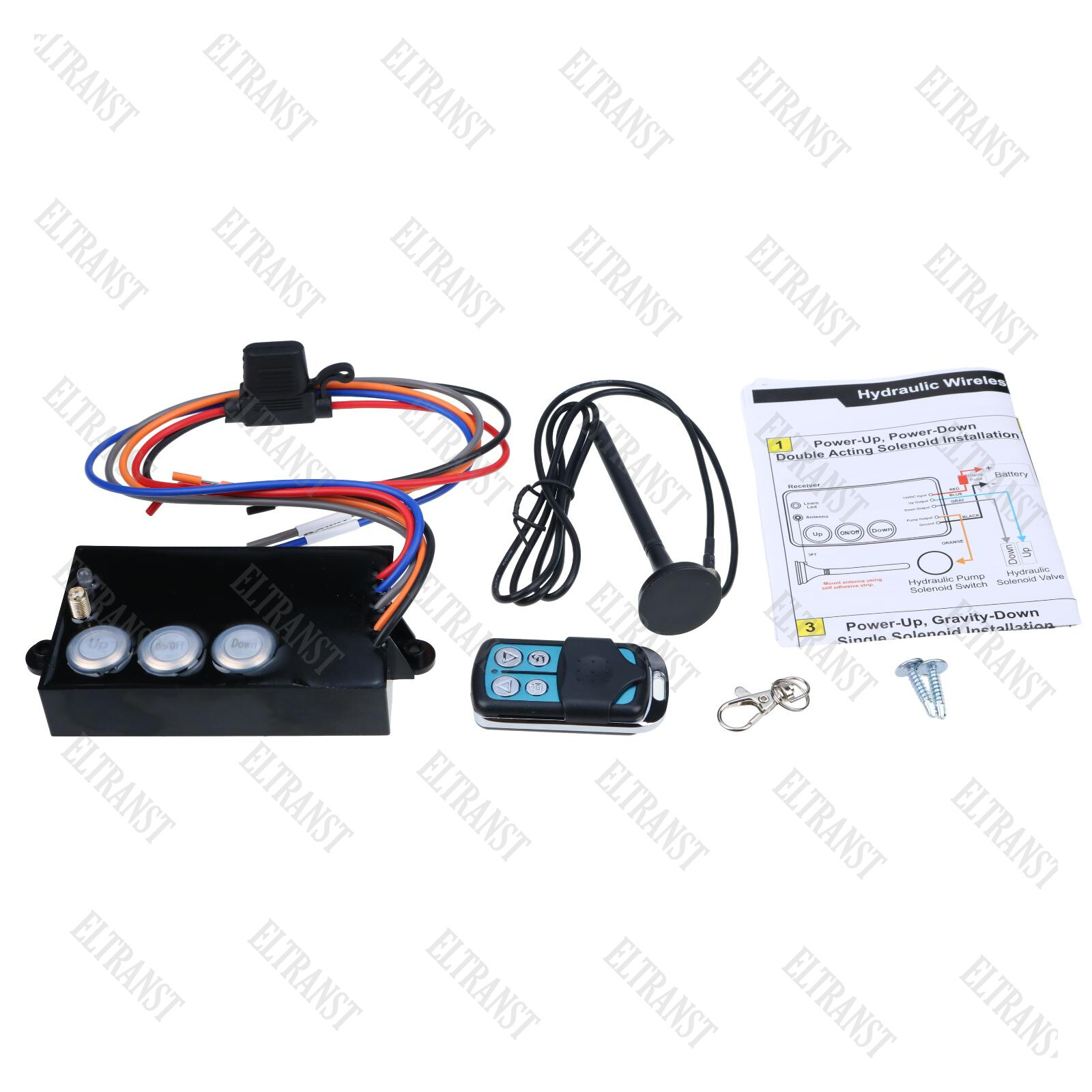 Dump Trailer Wireless Remote-Control System 12V G3-H01 for Hydraulic Lift Winch